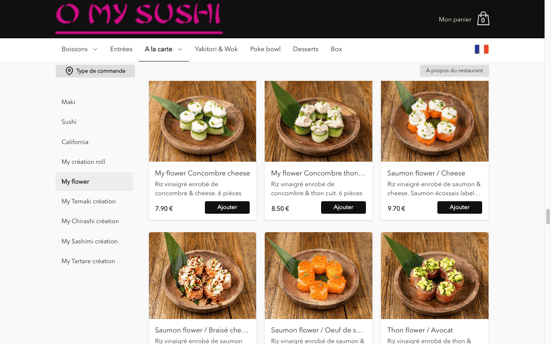 o my sushi click & collect